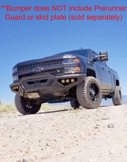 Road Armor 15-19 Chevy 2500 SPARTAN Front Bumper - Tex Blk 3152XF0B 3152XF0B Photo - Primary