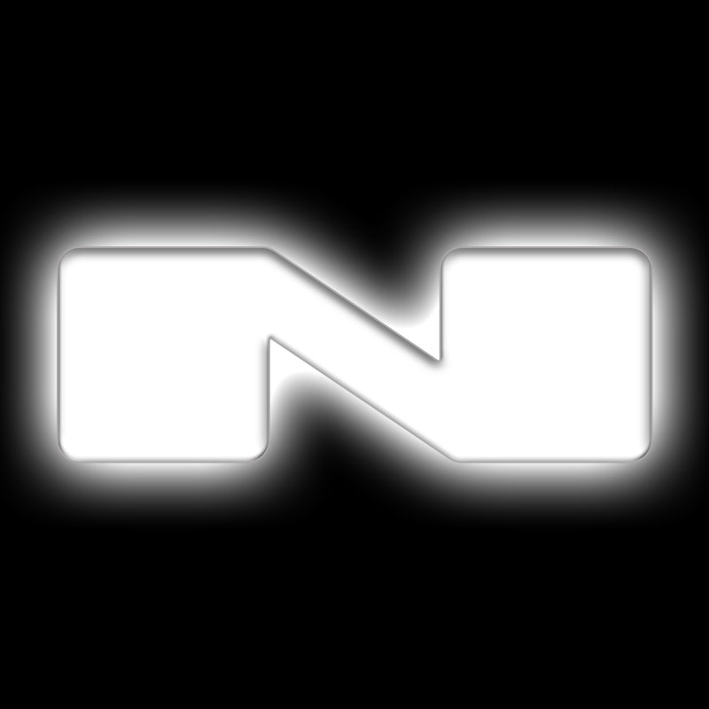 ORACLE Lighting Universal Illuminated LED Letter Badges - Matte White Surface Finish - N 3140-N-001 3140-N-001 Photo - Primary