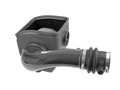 aFe 19-23 Nissan Patrol 4.8L L6 Track Series Carbon Fiber Intake System w/Pro DRY S Filter 57-10019D 57-10019D Photo - Unmounted