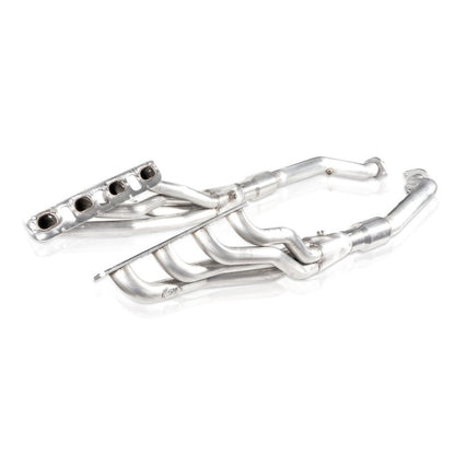 Stainless Works 2018 Jeep TrackHawk 6.2L Headers 1-7/8in Primaries High-Flow Cats 3in Leads JEEP1862HCAT JEEP1862HCAT Photo - Primary