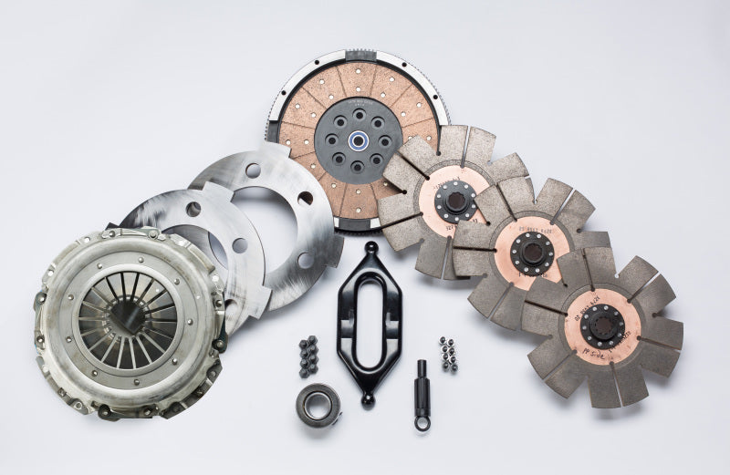 South Bend Clutch 94-04 Dodge NV4500 SFI Comp Triple Disc Clutch Kit (w/ Input Shaft) DDDCOMP-5 DDDCOMP-5 Photo - Primary