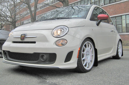Rally Armor 12+ Fiat 500 (Pop/Sport/Lounge/Abarth) Black Mud Flap w/ Grey Logo MF25-UR-BLK/GRY User 1