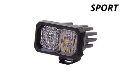 Diode Dynamics Stage Series 2 In LED Pod Sport - White Combo Standard ABL Each DD6388S DD6388S User 1