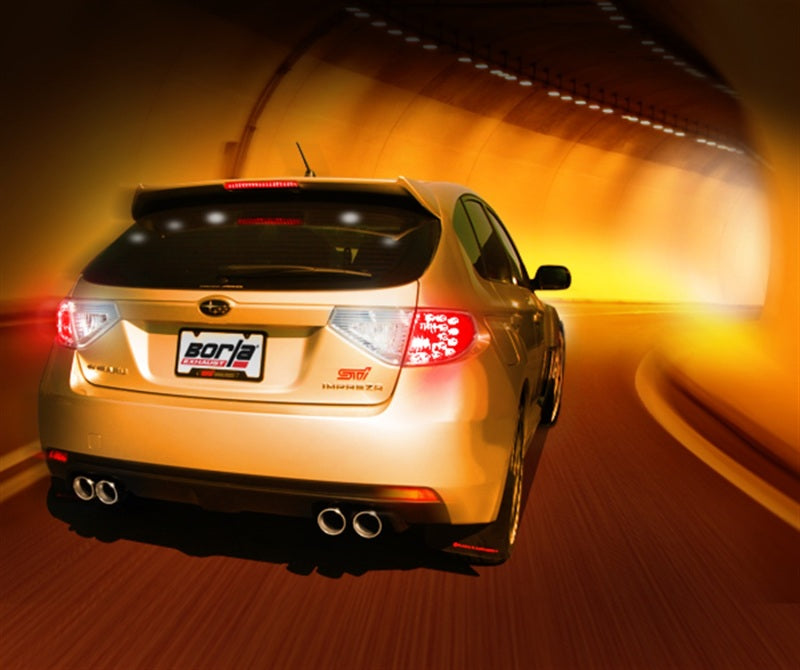Borla 08-14 Subaru STi / 11-14 WRX Catback Exhaust 140312 140312 Photo - Close Up
