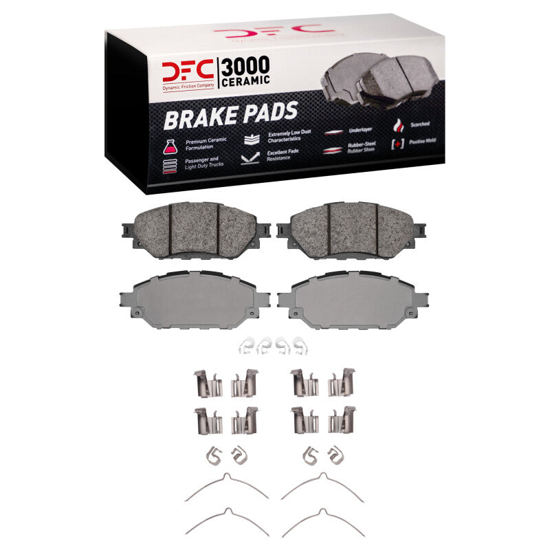 DFC DFC 3000 Ceramic Brake Pads Brakes, Rotors & Pads Brake Pads - OE main image