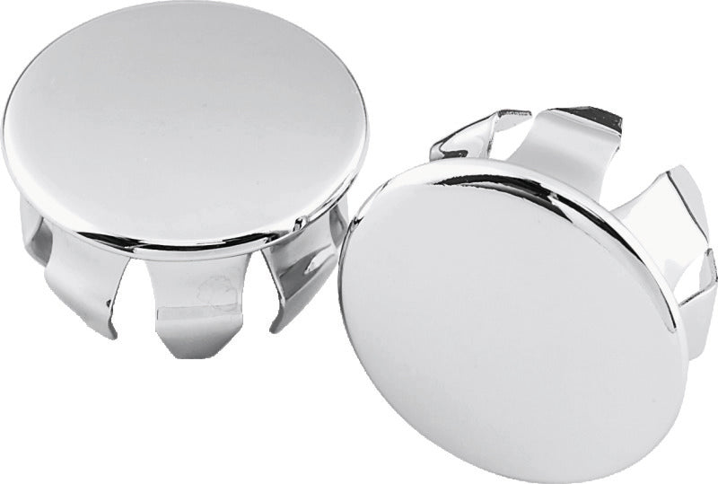Bikers Choice 62-E83 Chrome Handgrip End Plugs Replaces H-D 56238-62 Pr 492446 492446 Photo - Primary