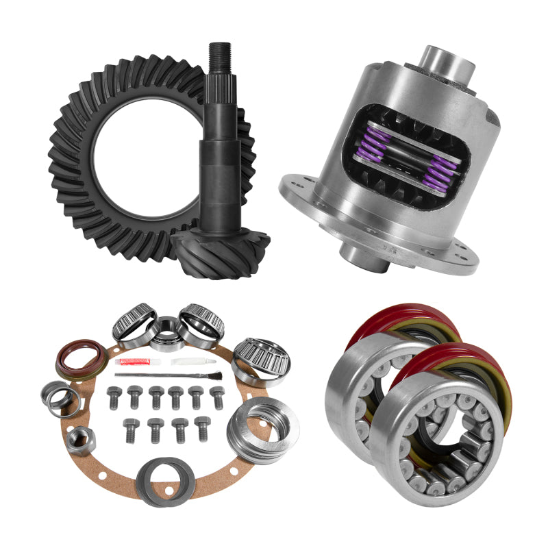Yukon Gear & Axle Yukon 8.6in GM 3.73 Rear Ring & Pinion Install Kit 30 Spline Positraction Axle Bearings and Seals YGK2017 YGK2017 Photo - Primary