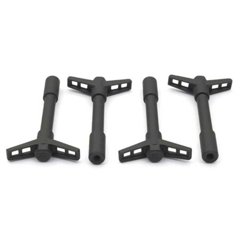 Ford Racing Black Crinkle Finish Valve Cover Hold Down Wing Nuts 302-326 302-326 Photo - Unmounted
