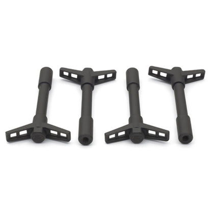 Ford Racing Black Crinkle Finish Valve Cover Hold Down Wing Nuts 302-326 302-326 Photo - Unmounted