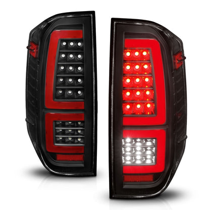 ANZO 2014-2021 Toyota Tundra LED Taillights Black Housing/Clear Lens 311436 311436 Photo - Unmounted