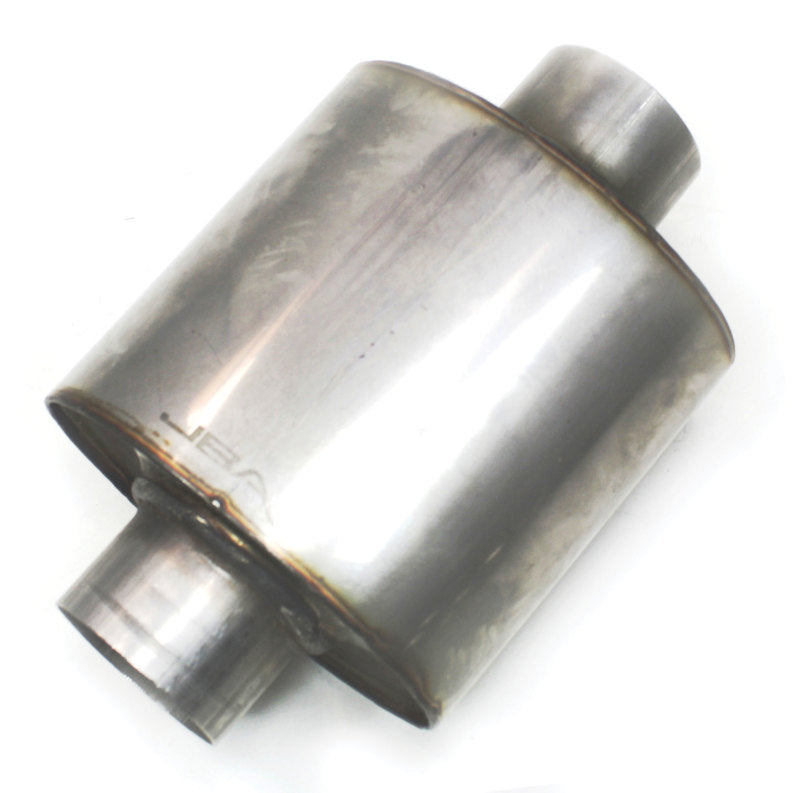 JBA Universal Straight-Through 304SS Muffler 6x6x4 2.5in Inlet Diameter Center/Center 40-250600 40-250600 Photo - Primary