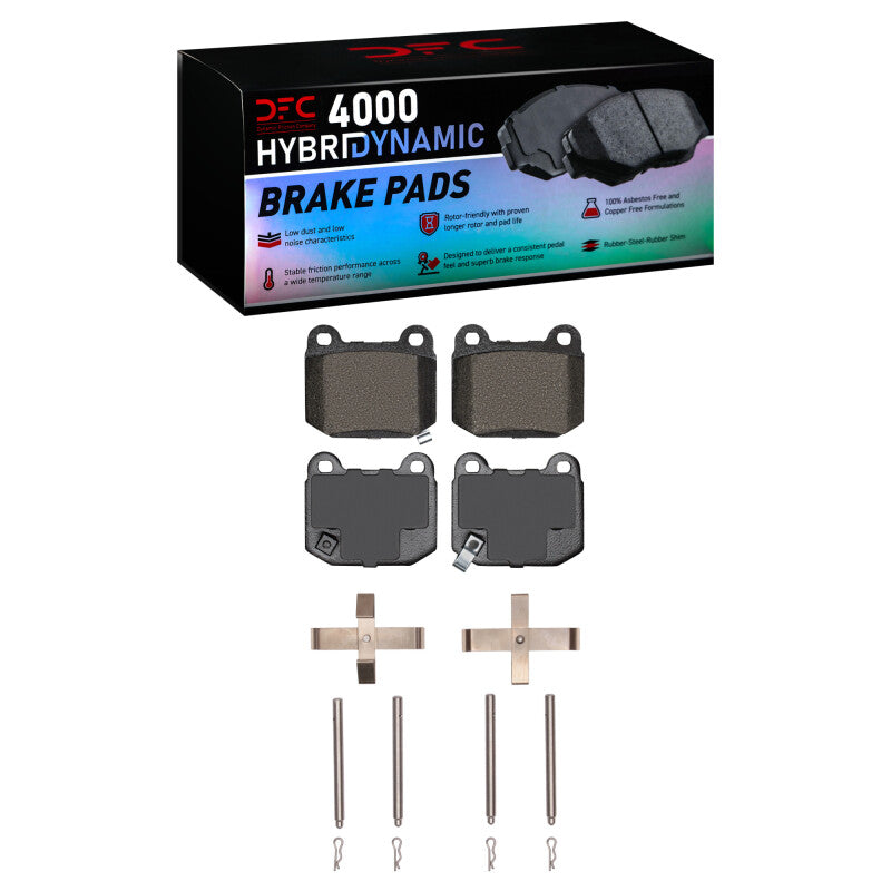 DFC DFC 4000 HybriDynamic Brake Pads Brakes, Rotors & Pads Brake Pads - OE main image
