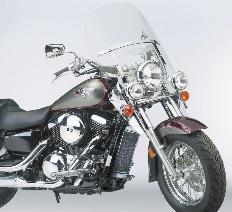 National Cycle 88+ Hon Shadow/87-09 Kaw/92-09 Suzuki/96-17 Yam Road Star Chrome Lower Deflectors N763A N763A User 1