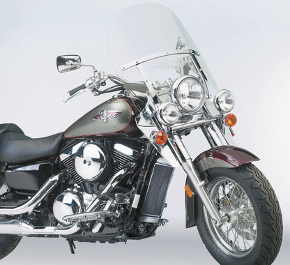 National Cycle 88+ Hon Shadow/87-09 Kaw/92-09 Suzuki/96-17 Yam Road Star Chrome Lower Deflectors N763A N763A User 1