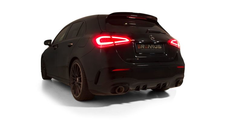 Remus 2019 Mercedes A35 AMG Hatchback 2.0L Turbo (w/GPF) Axle Back Exhaust (Tail Pipes Req) 504019 1500 504019 1500 Photo - Primary