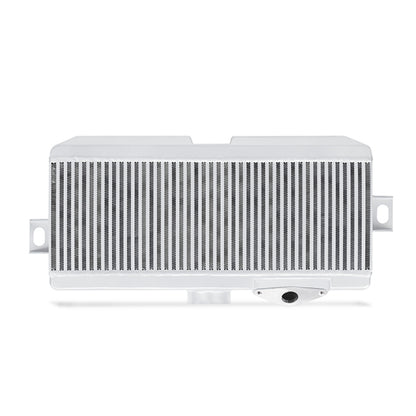 Mishimoto Top-Mount Intercooler Kit Silver Cooler - Red Hoses 08-15 WRX STi MMTMIC-STI-08SLRD Photo - Close Up