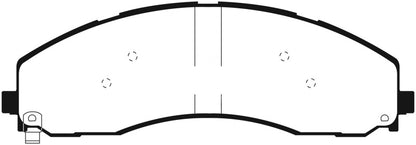 EBC 2017+ Ford F-450 Yellowstuff Front/Rear Brake Pads DP43078R DP43078R Photo - Primary