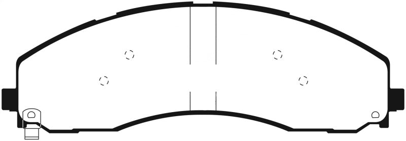 EBC 2017+ Ford F-450 Bluestuff Front Brake Pads DP53078NDX DP53078NDX Photo - Primary