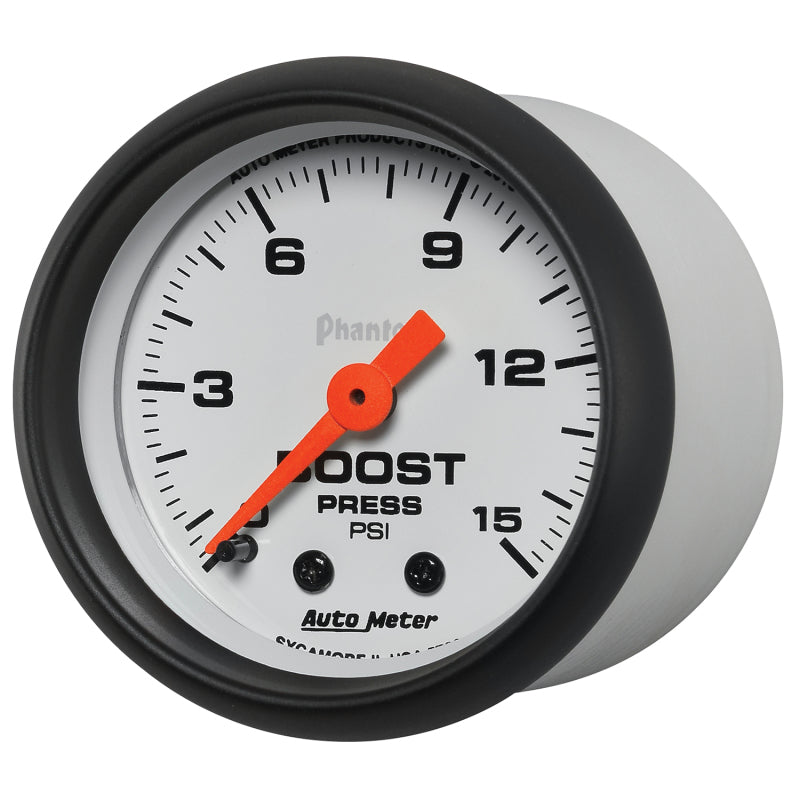 Autometer Gauge, Boost, 2 1/16", 15Psi, Mechanical, Phantom 5702 User 2