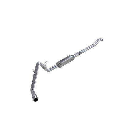 MBRP 2005-2007 Dodge Dakota 3.7/4.7L 3 Cat Back Single Side S5134AL Photo - Primary