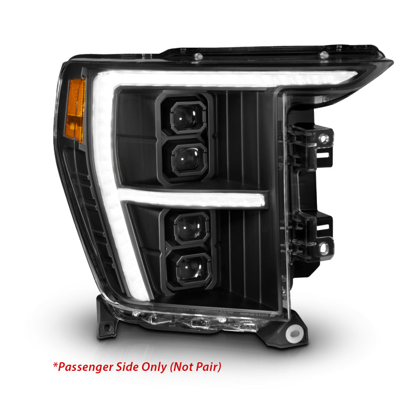 ANZO 21-23 Ford F-150 (w/Factory Halogen) Z-Series Full LED Proj Headlights - Pass. Side ONLY 111593X-R 111593X-R User 1