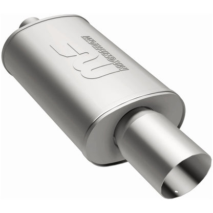 MagnaFlow 5" X 8" Oval Center/Center Performance Muffler With Tip 14827 Photo - out of package