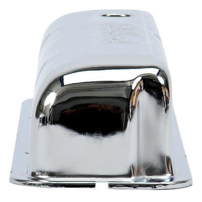 Edelbrock Valve Cover, Signature Series, Ford, 1958-1976 FE V8, Chrome 4462 Photo - Unmounted