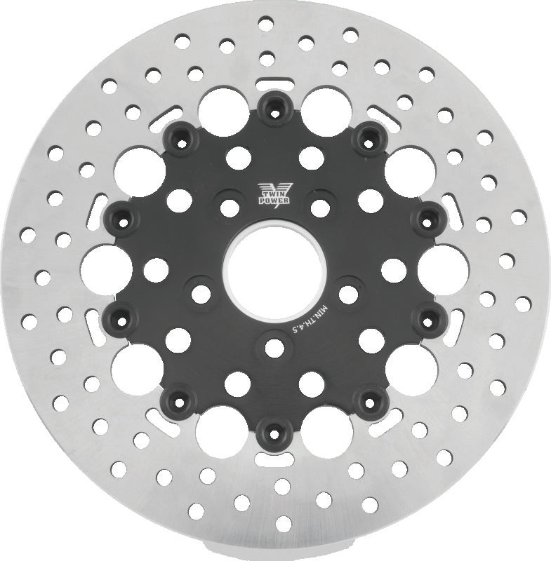 TwinPower Rear 11.5 Fltg Rotor Holes Blk 666839 666839 Photo - Primary