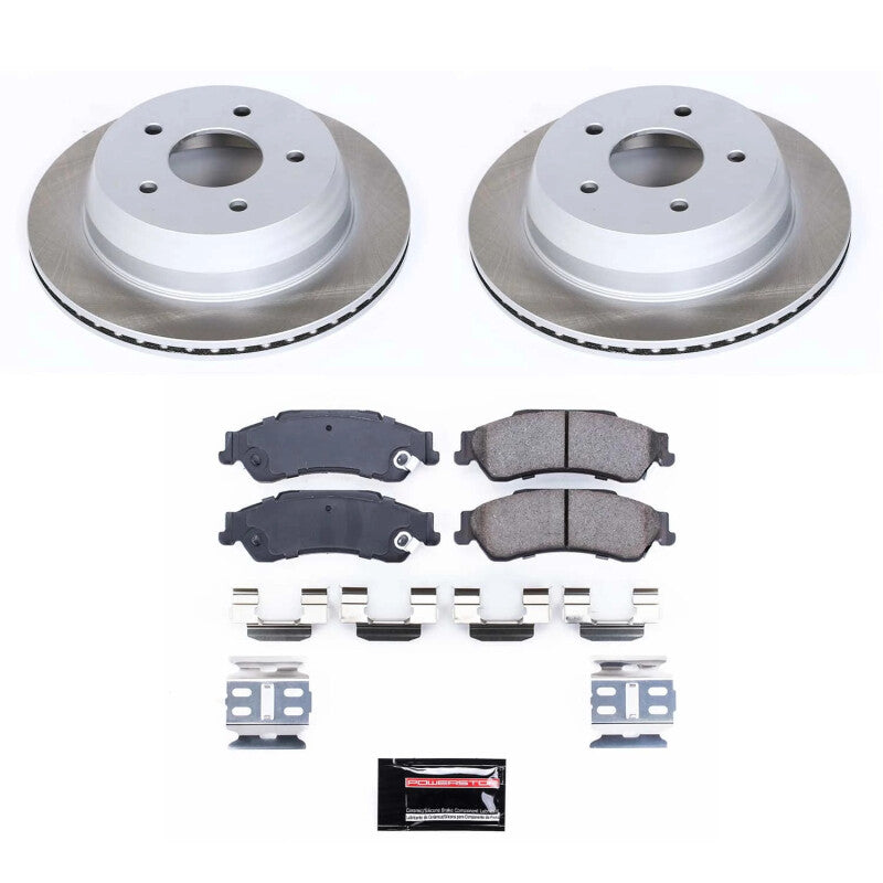 PowerStop Power Stop 2003 GMC Sonoma Rear Semi-Coated Rotor Kit SC2008 SC2008 Photo - Primary