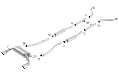 Borla 03-08 350Z True Dual Cat-Back Exhaust 2BOXES 140045 140045 Photo - Primary