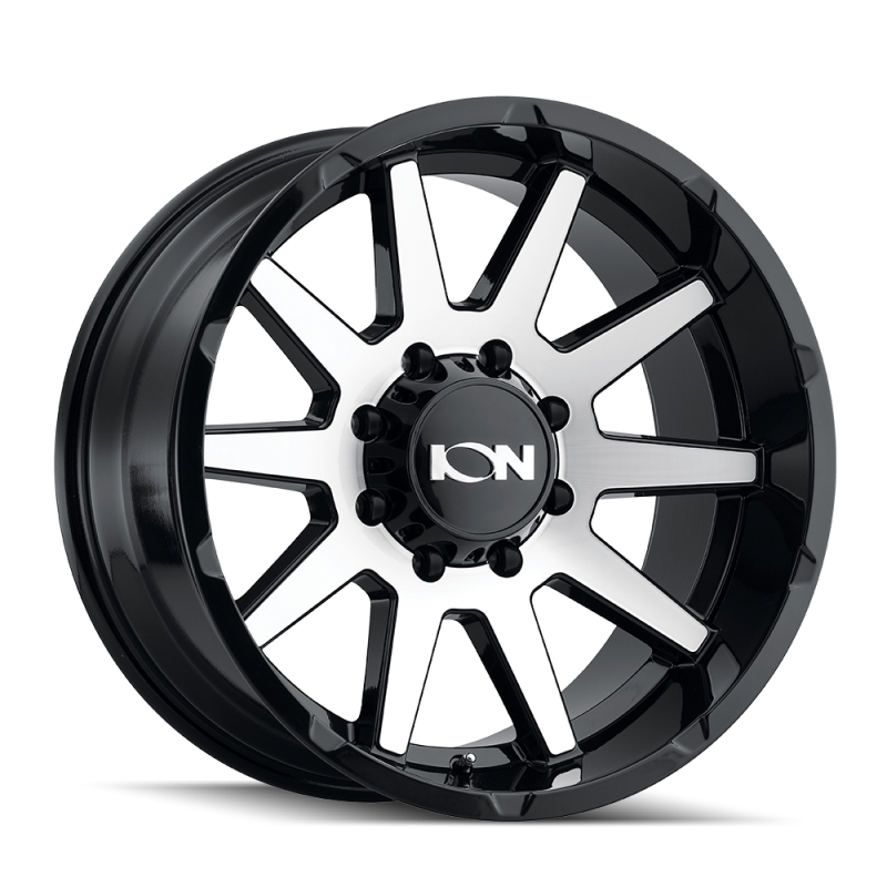 ION Wheels ION Type 143 20x10 / 6x139.7 BP / -19mm Offset / 106mm Hub Black/Machined Wheel 143-2183BM 143-2183BM Photo - Primary