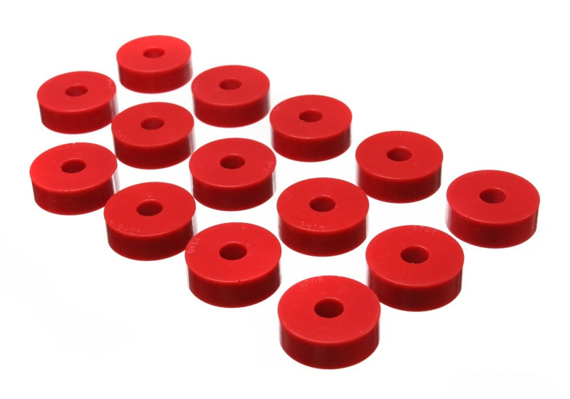 Energy Suspension Body Mount Set Red Jeep CJ5 All 1966-1973 2.4101R Photo - Primary