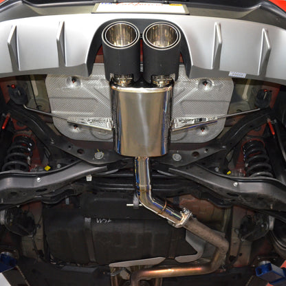 Injen 19-21 Hyundai Veloster L4 1.6L Turbo Performance Stainless Steel Axle Back Exhaust System SES1342AB SES1342AB Photo - Mounted