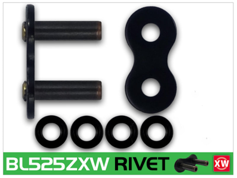 RK Chain BL525ZXW-RIVET - Black Scale BL525ZXW-RL BL525ZXW-RL User 1