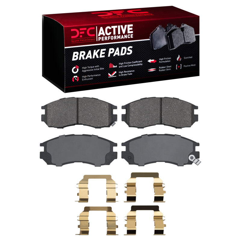 DFC DFC Active Performance Pads Brakes, Rotors & Pads Brake Pads - Performance main image