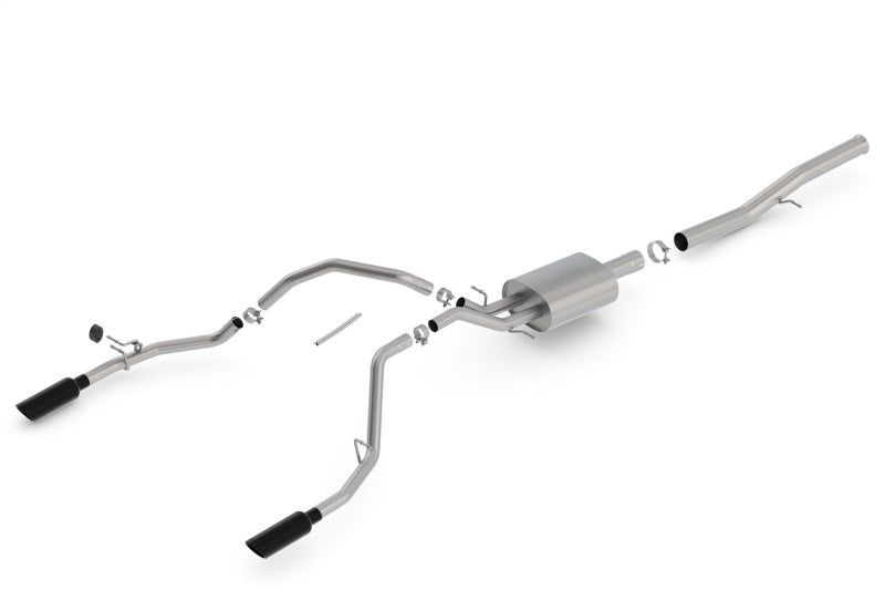 Borla 14-8 Chevrolet Silverado 1500 6.2L V8 AT/MT Extended Cab Standard Bed S-Type Exhaust 140571BC 140571BC Photo - Primary