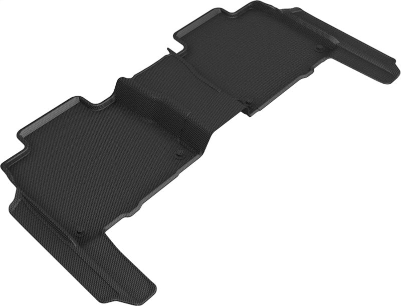 3D MAXpider 20-21 Mercedes GLS-Class (No Executive Rear Seat Package) Kagu 2nd Row Floormats - Black L1MB13021509 L1MB13021509 Photo - Primary