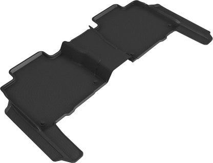 3D MAXpider 20-21 Mercedes GLS-Class (No Executive Rear Seat Package) Kagu 2nd Row Floormats - Black L1MB13021509 L1MB13021509 Photo - Primary