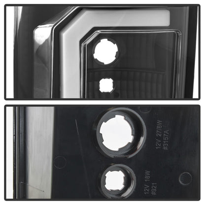 Spyder 07-13 Toyota Tundra V2 Light Bar LED Tail Lights - Black ALT-YD-TTU07V2-LB-BK 5085368 5085368 Photo - Unmounted