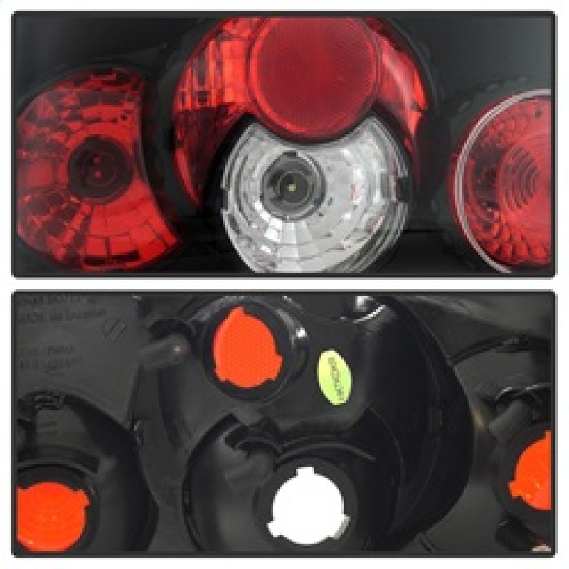 Spyder Toyota Corolla 93-97 Euro Style Tail Lights Black ALT-YD-TC93-BK 5007407 5007407 Photo - Unmounted