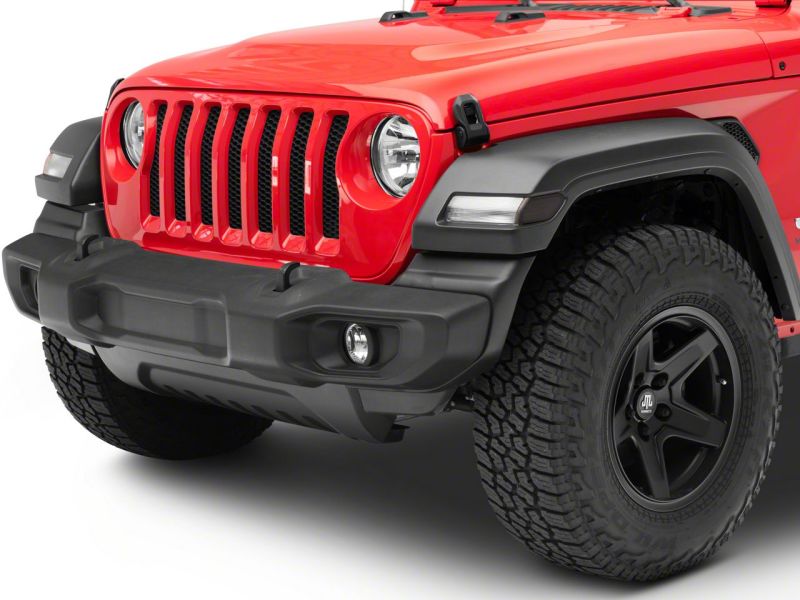 Raxiom 18-23 Jeep Wrangler JL Axial Series LED Fender Flare Marker Lights- Smoked J134143-JL J134143-JL Photo - Close Up