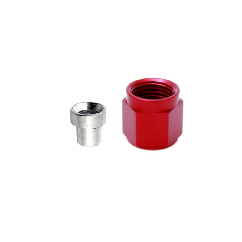 Nitrous Express 3AN B-Nut & Sleeve (Red) EA. 80091 Photo - Primary