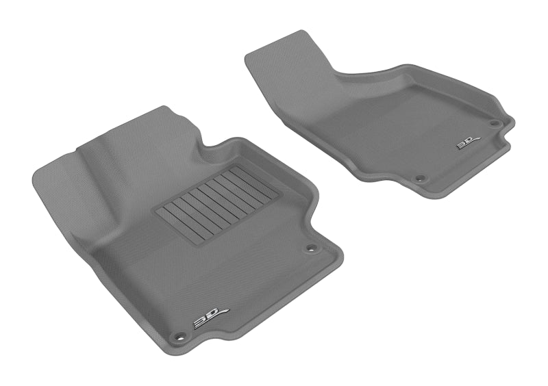 3D MAXpider 2008-2015 Audi TT/TTS Kagu 1st Row Floormat - Gray L1AD02911501 L1AD02911501 Photo - Primary