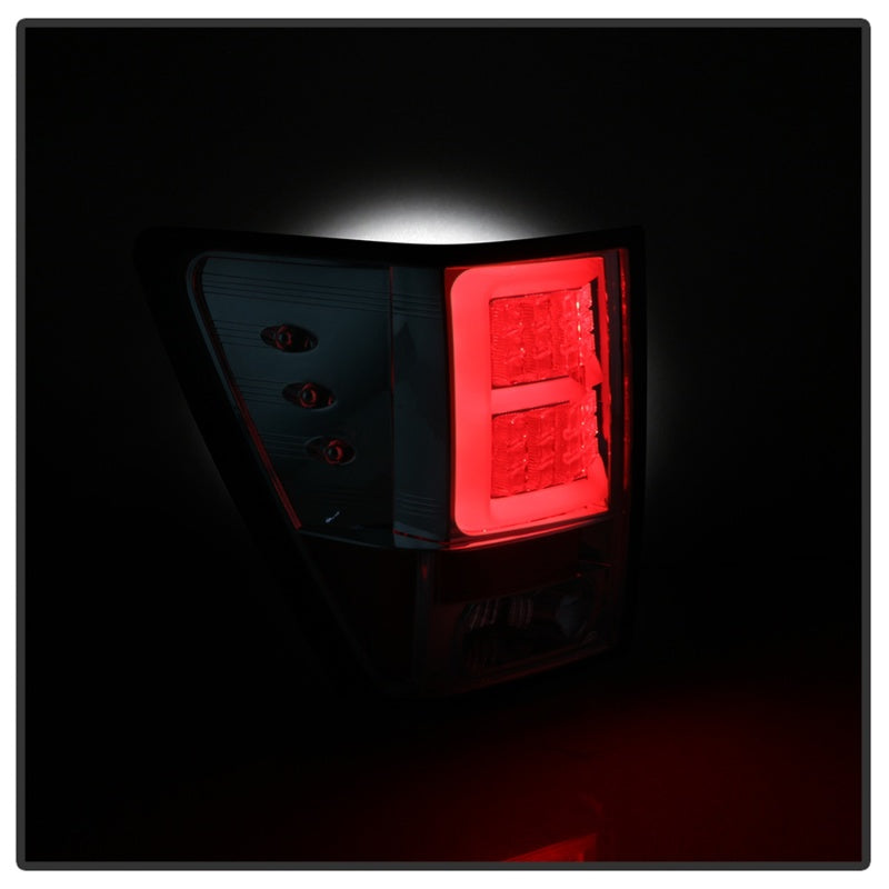 Spyder Jeep Grand Cherokee 05-06 Version 2 Light Bar LED Tail Lights - Chrome 5085832 5085832 Photo - Unmounted