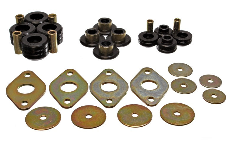 Energy Suspension Body Mount Set Black Toyota Pickup Base 1989-1995 8.4103G Photo - Primary