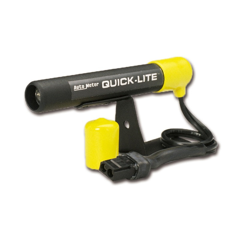 Autometer Shift Light, Amber Led, Pedestal, Black, Quick-Lite 5330 User 1