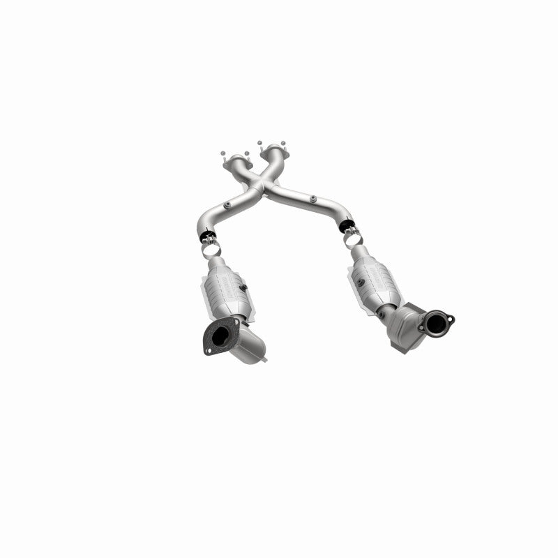 MagnaFlow Ford Mustang HM Grade Federal / EPA Compliant Direct-Fit Catalytic Converter 93671 360 Degree Image Set