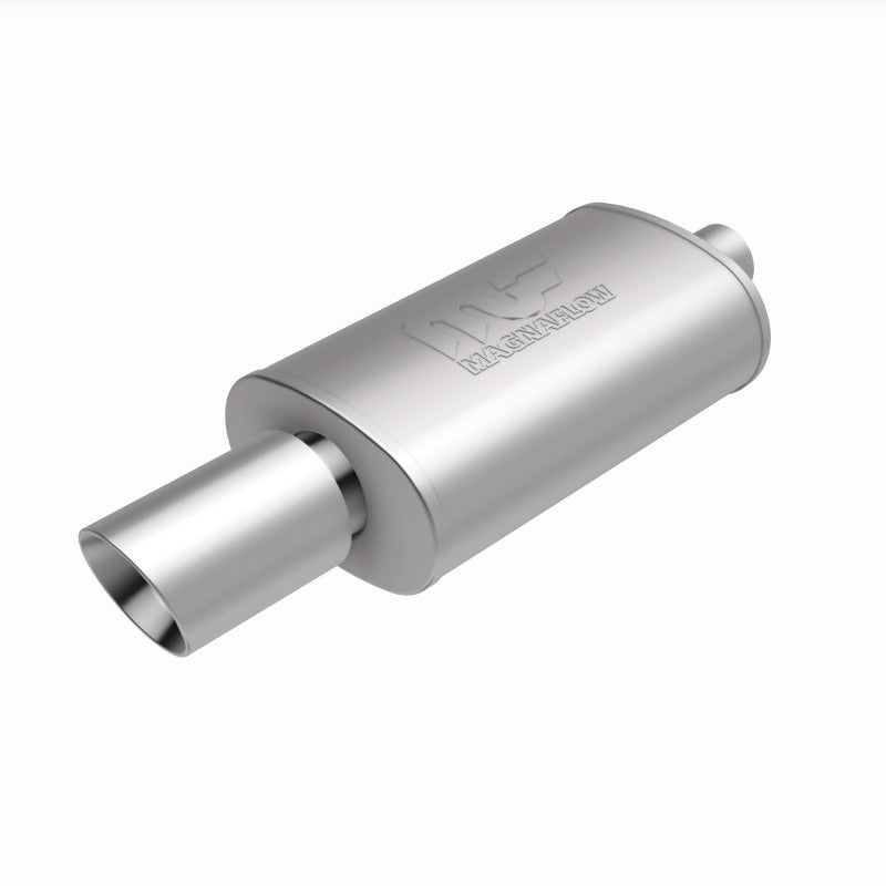 MagnaFlow 5" X 8" Oval Center/Center Performance Muffler With Tip 14851 360 Degree Image Set