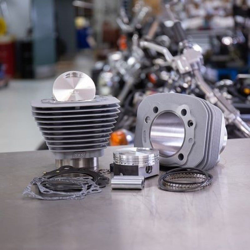 S&S Cycle 86-21 Sportster Models 1250cc Conversion Kit - Silver 910-0689 910-0689 Photo - Primary