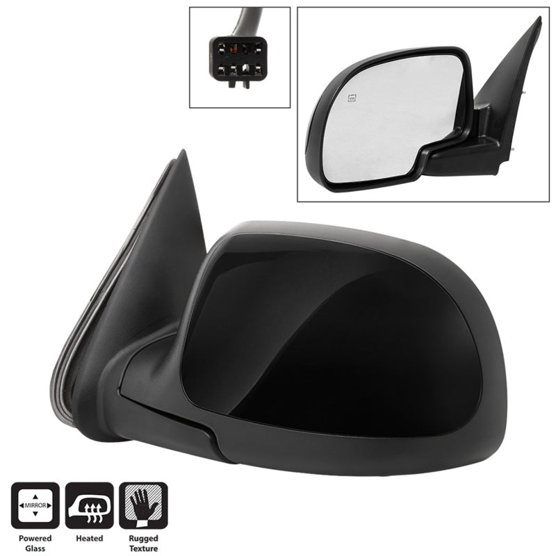 SPYDER xTune 99-02 Chevy Silverado Power Heated Mirror - Left MIR-03CS99-PW-L 9938634 9938634 Photo - Primary
